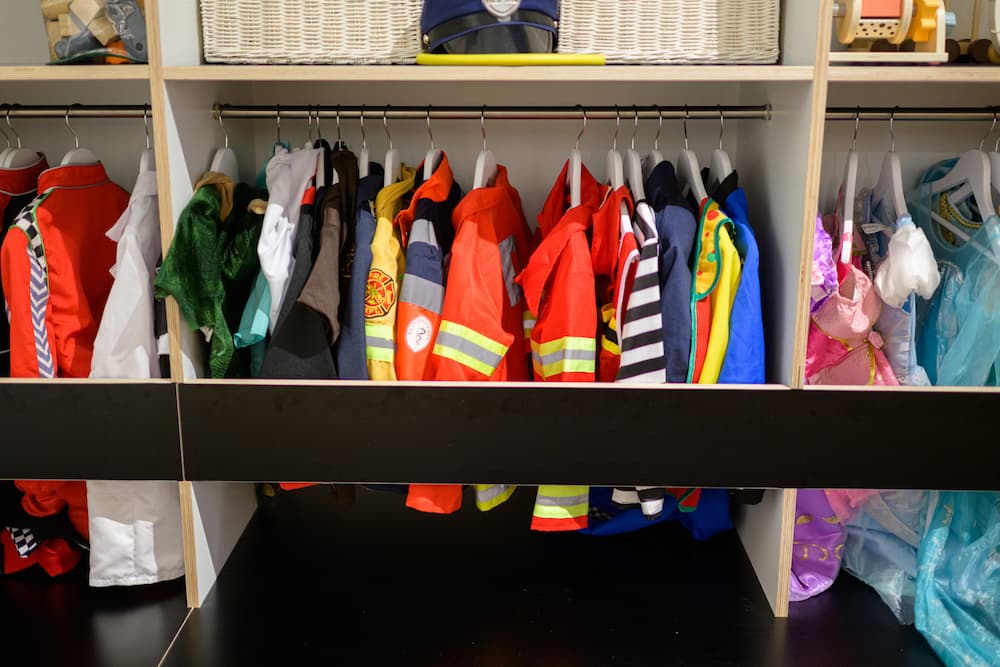 PimPam indoor playground, costumes, dress up